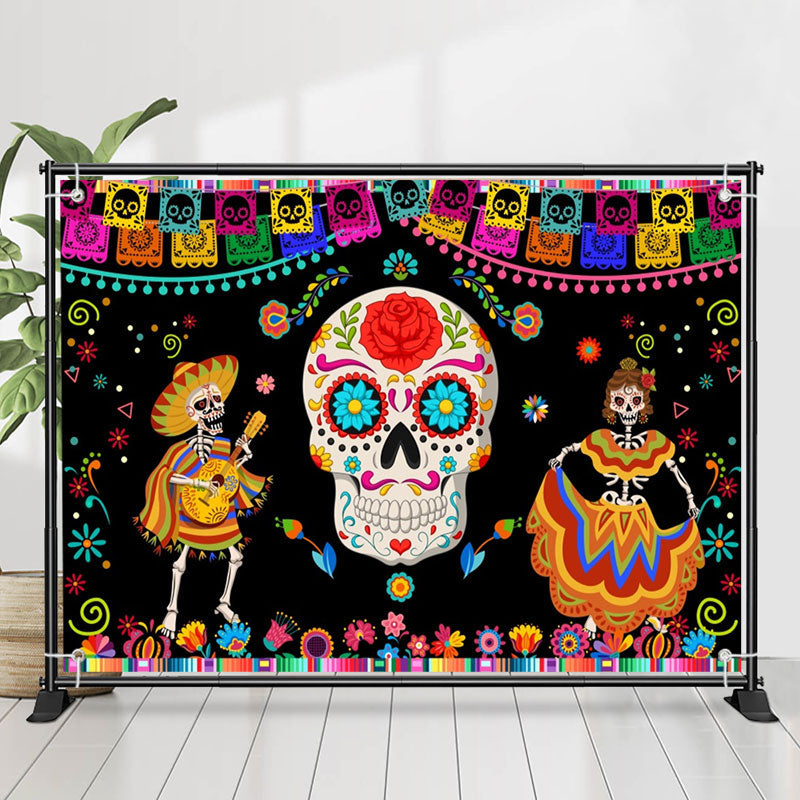 7X5FT Fiesta Party Decorations Backdrop Mexican Theme Background for Any  Occasion Fiesta Party Photo Wall Poster 