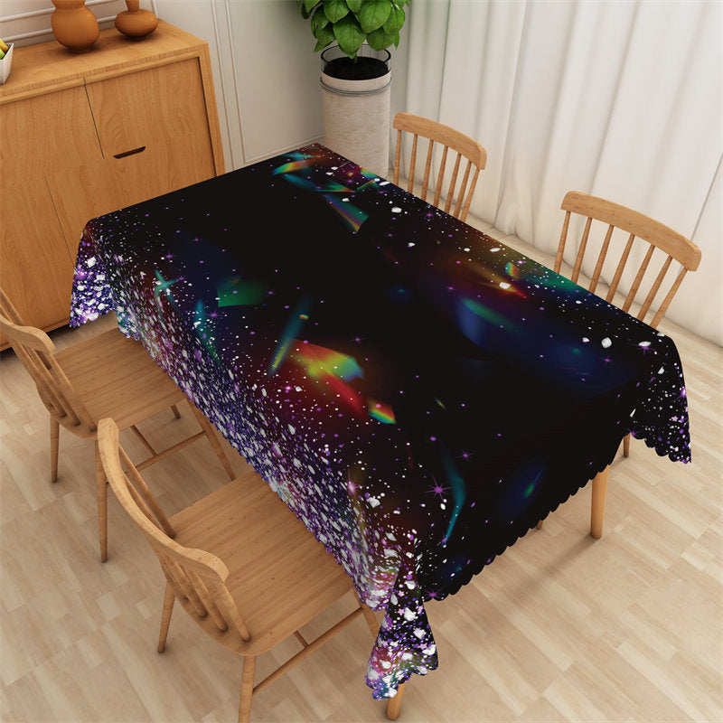 Glow Party Table Covers Neon Party Tablecloths India