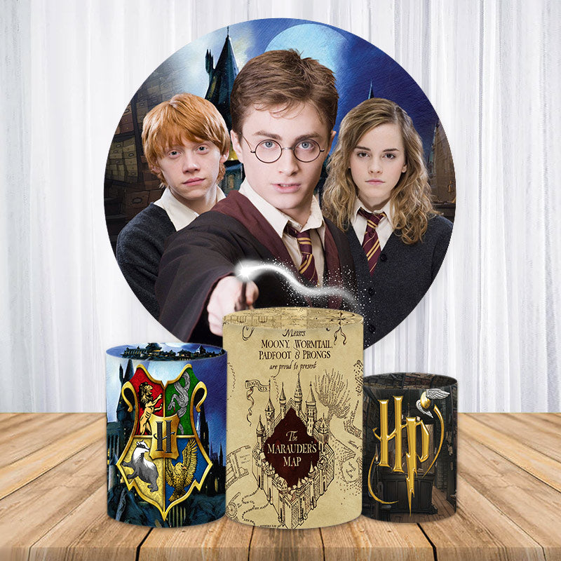 Harry Potter Birthday Party Plates and Napkins for 16