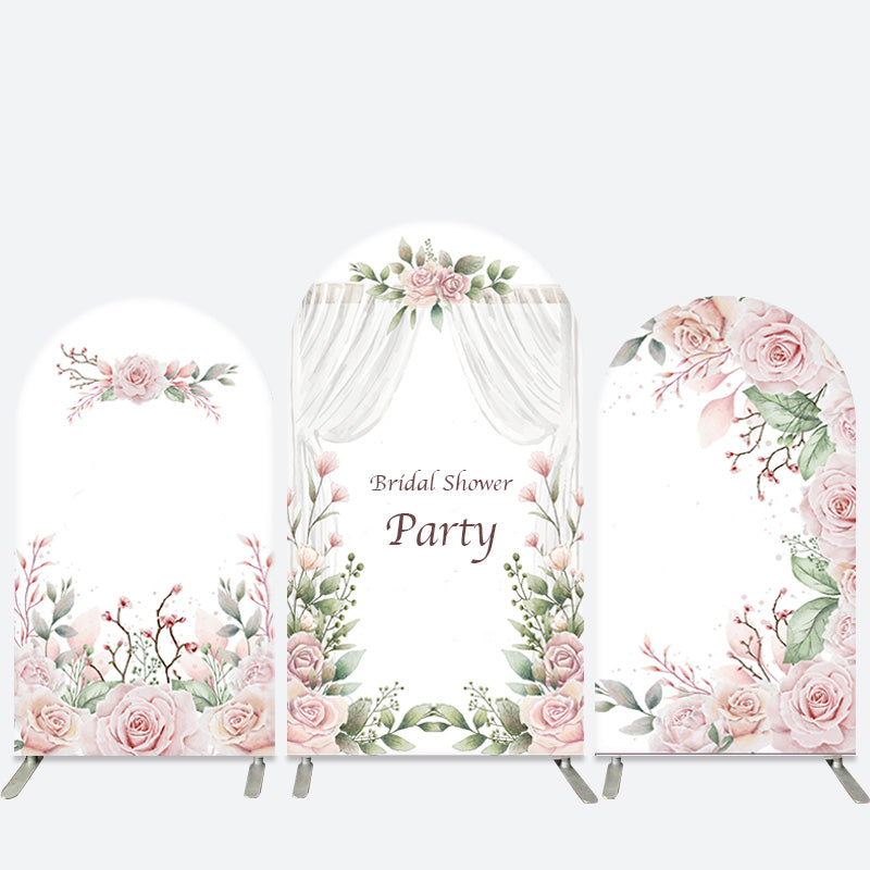 Pink and White Party Backdrop/bridal Shower Party Backdrop/custom