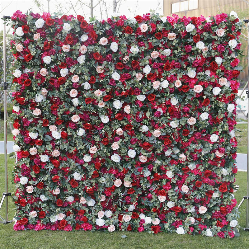 Safari Violet Flowers Roses Set of 7 Fabric Panels
