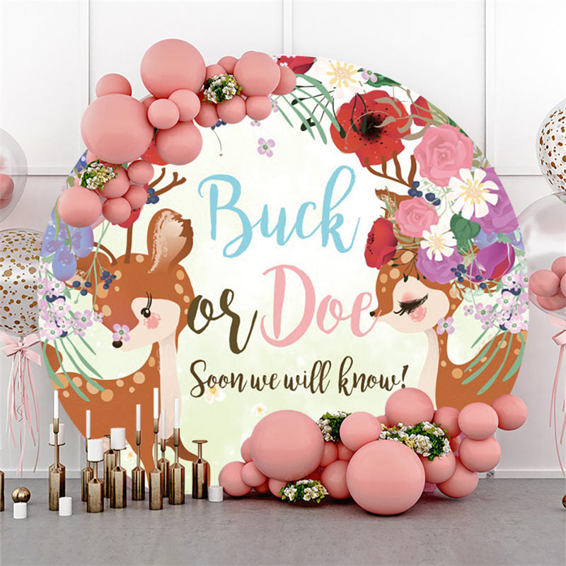 Lofaris What Will Our Honey Bee Round Baby Shower Backdrop | Baby Shower Backdrop Ideas | Baby Shower Arch Backdrop | Round Backdrop Cover DIY