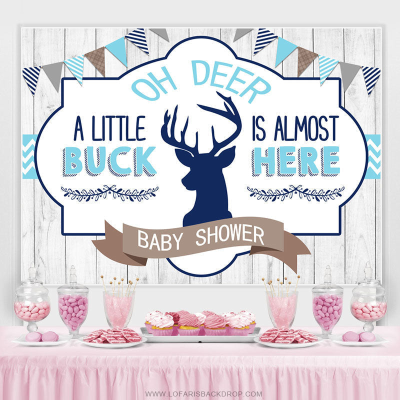 Little buck baby shower hot sale decorations