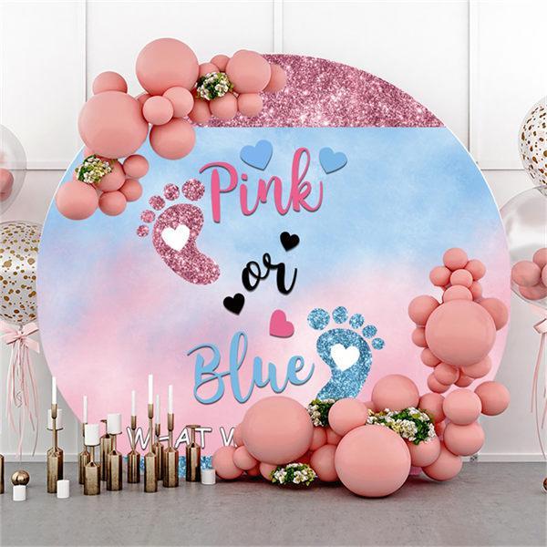 Pink Blue Floral Custom Backdrop for Baby Shower Gender Reveal Party B  Baby  gender reveal party decorations, Gender reveal party theme, Gender reveal  party