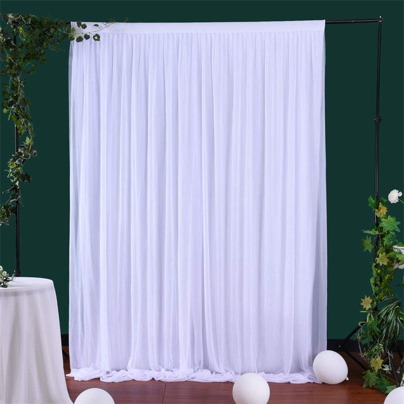 1pc White Wedding Arch Draping Fabric, Wedding Arch Drapes For
