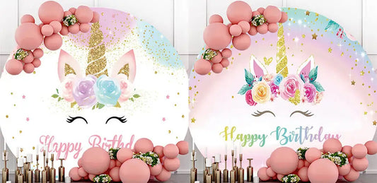 Want the cute circle backdrops？