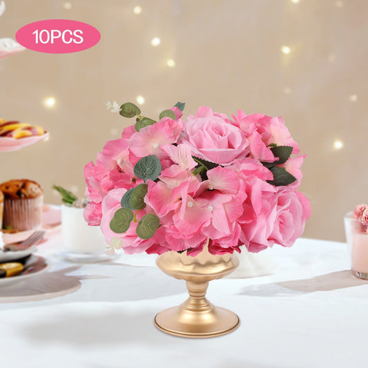 Handmade Ins Pink Flower Table Centerpiece Decor Artificial Roses