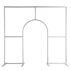 Lofaris 10x9FT Welcome Door Chiara Metal Stand for Party