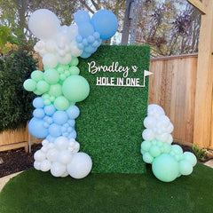 Green Artificial Grass Wall Backdrop For Party Decor