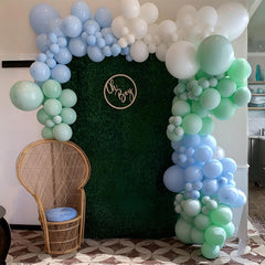 Green Artificial Grass Wall Backdrop For Party Decor