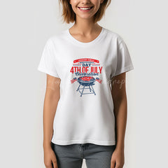 Lofaris 4TH of July BBQ Grill Custom Family Reunion T-Shirt