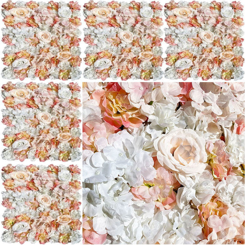 Lofaris 5 Pack Artificial Silk Flower Wall Panel For Wedding Decor