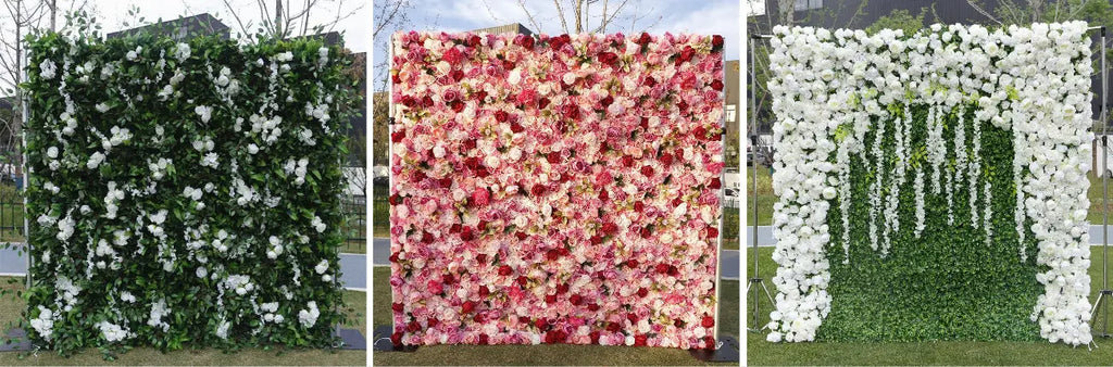 Artificial Flower Panel Wedding Decor - Lofaris