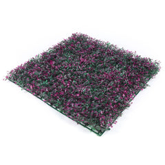 Lofaris 6 Pcs Artificial Purple Leaves Panels Outdoor Decor