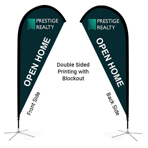 Single-Sided vs. Double-Sided Flag Printing