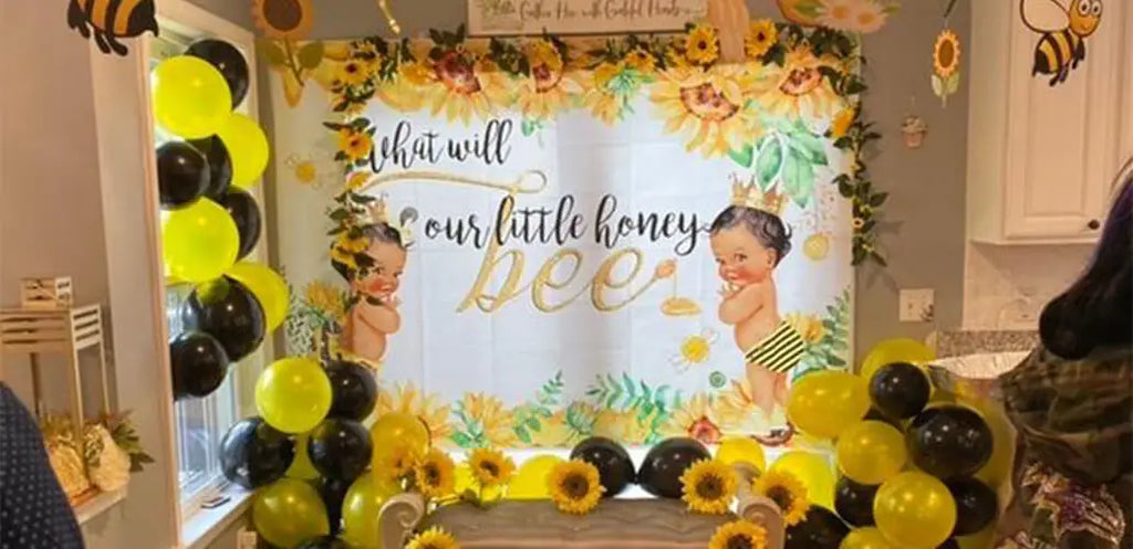 How to decorate your floral backdrop for your party