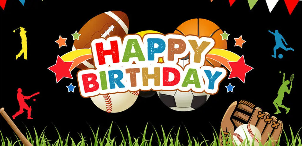 Plan a sports-themed birthday party for your boy