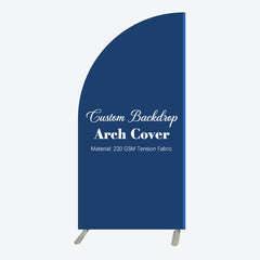 Lofaris Custom Party Half Moon Arch Backdrop Cover