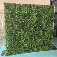 Natural Green Leaves Artificial Spring Flower Wall