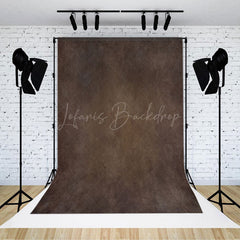 Lofaris Abstract Brown Wall Old Master Photo Booth Backdrop