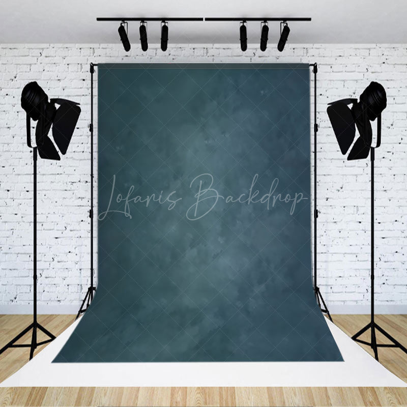 Lofaris Abstract Dark Navy Blue Old Master Photo Backdrop