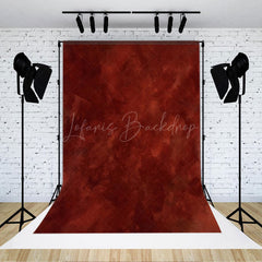 Lofaris Abstract Dark Red Texture Old Master Photo Backdrop