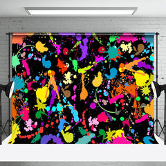 Lofaris Abstract Graffiti Colorful Splash Party Backdrop