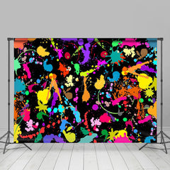 Lofaris Abstract Graffiti Colorful Splash Party Backdrop