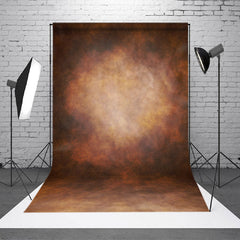 Lofaris Abstract Orange Old Copper Texture Photo Backdrop