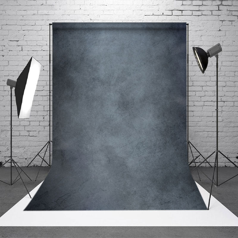 Lofaris Abstract Painted Grey Blue Backdrop For Photography