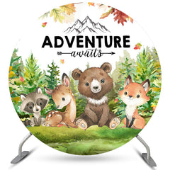 Lofaris Adventure Awaits Animals Safari Birthday Backdrop