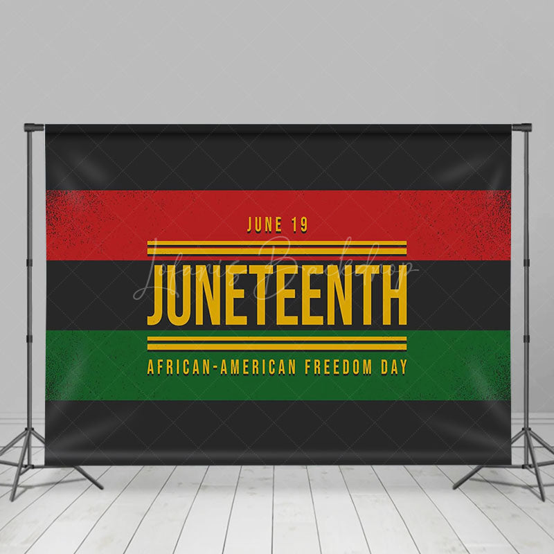 Lofaris African American June 19 1865 Juneteenth Backdrop