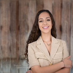 Lofaris Aged Rustic Dark Brown Wood Photography Backdrop