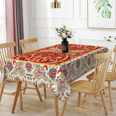 Lofaris Ancient Mysterious Totem Rectangle Tablecloth