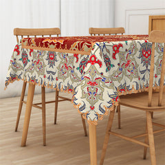 Lofaris Ancient Mysterious Totem Rectangle Tablecloth