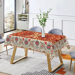 Lofaris Ancient Mysterious Totem Rectangle Tablecloth