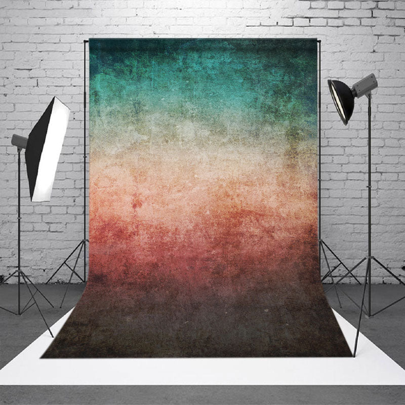 Lofaris Antiquated Colorful Abstract Photography Backdrop