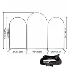 Black Golden Lines Simple Birthday Arch Backdrop Kit