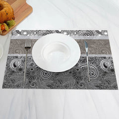 Lofaris Artistic Elegant Pattern Dining Set Of 4 Placemats