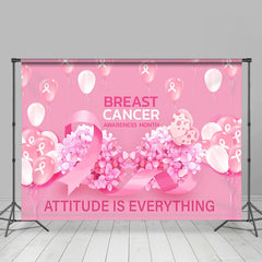 Lofaris Attitude Is Everything Breast Cancer Month Backdrop