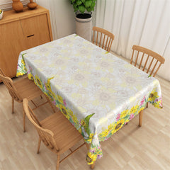 Lofaris Autumn Sunflower Thanksgiving Rectangle Tablecloth