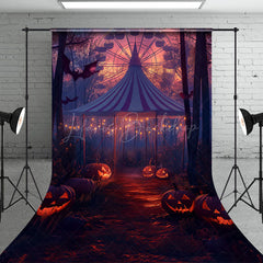 Lofaris Babychella Halloween Pumpkins Cake Smash Backdrop