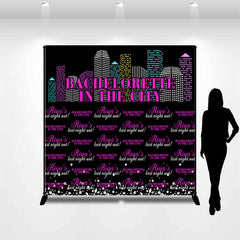 Lofaris Bachelorette City Custom Birthday Repeat Backdrop