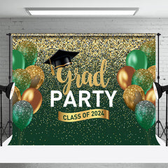 Lofaris Balloon Ribbon Grad Party Class Of 2023 Backdrop