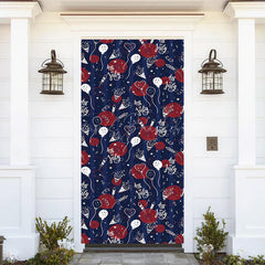 Lofaris Balloons 4th Of July Independence Day Door Cover