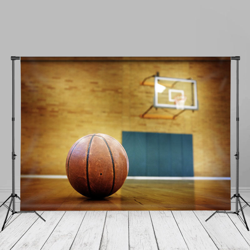 Lofaris Basketball Floor Court Bokeh Backdrop For Photo Booth