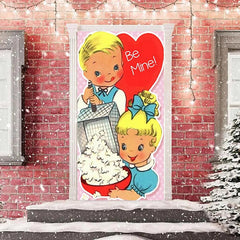 Lofaris Be Mine Popcorn Couple Kits Valentines Door Cover