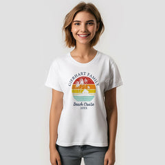 Lofaris Beach Cruise Retro Family Reunion Vacation T-Shirt