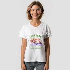 Lofaris Beach Family Reunion Fish Custom Name T-Shirt