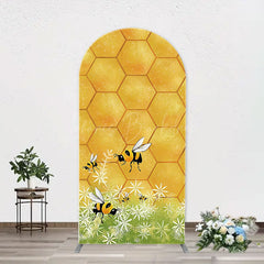 Lofaris Bee Spring Baby Shower Party Chiara Arch Backdrop